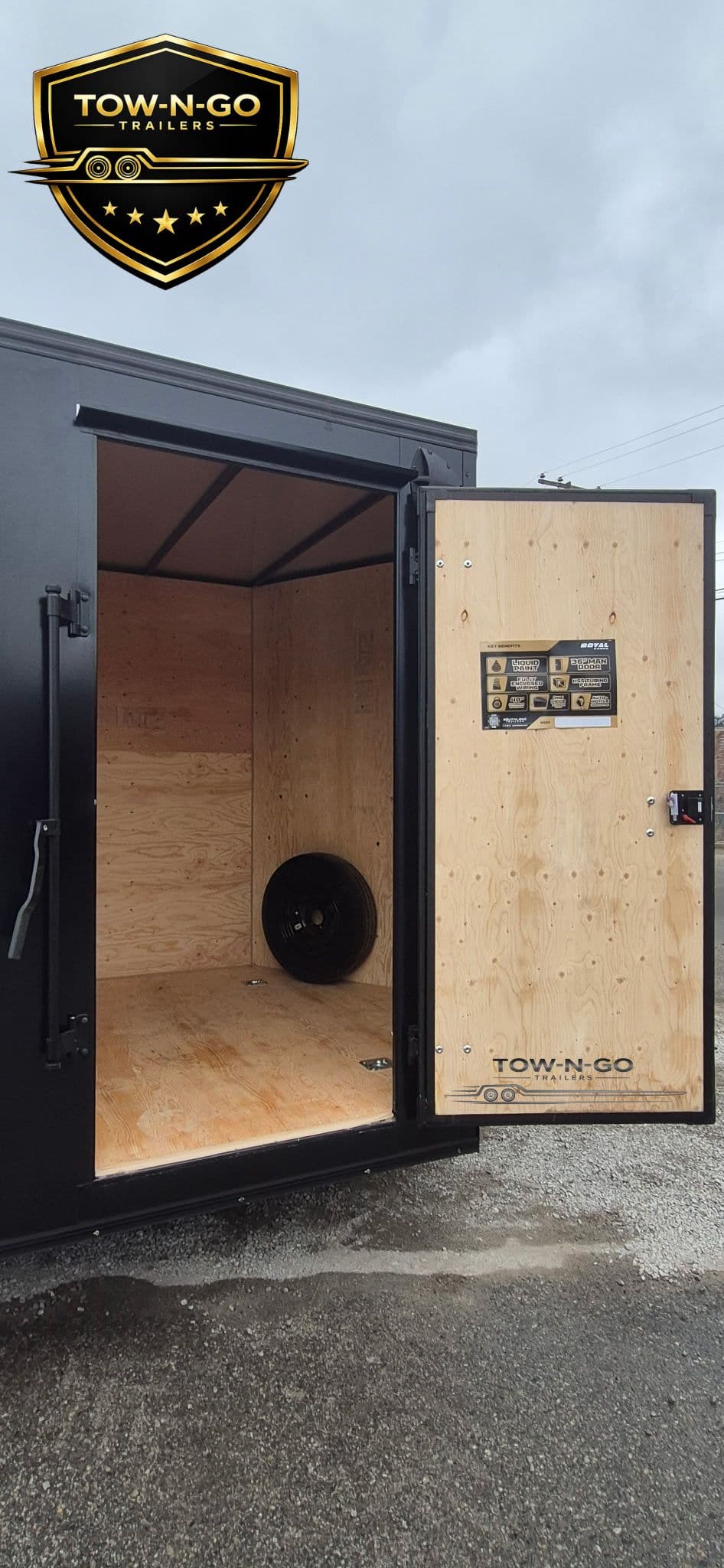 Royal Cargo enclosed trailer rental in Kelowna and the Okanagan