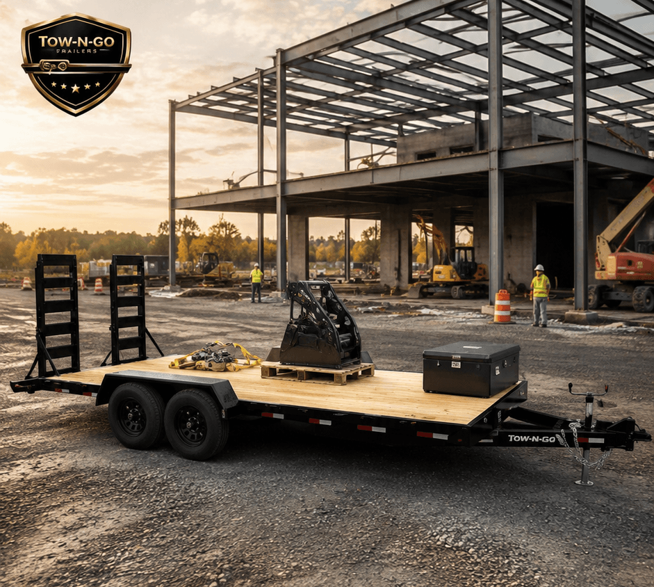 Dovetail Trailer available from Tow-N-Go Trailers
